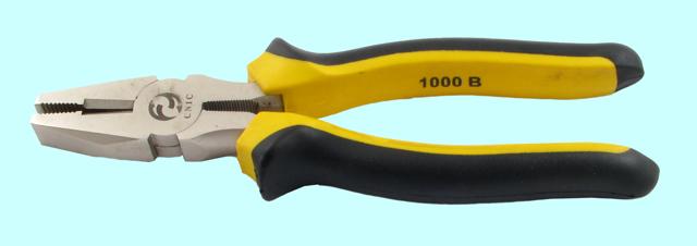 Плоскогубцы 180 мм комбин. с изолированными ручками  (1000В) "CNIC" (WT0220)