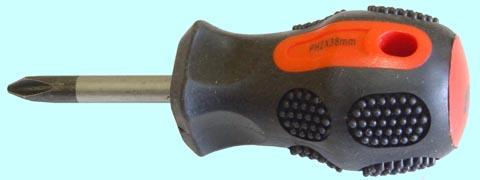 Отвертка Крестовая  №2 100мм (р.ч. 38мм) с магнитным наконечником "CNIC" (KT 2118-7)