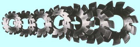 Фреза m 0,4  (к-т 8шт), 32х13мм  Р6М5, 20 град. Z=12