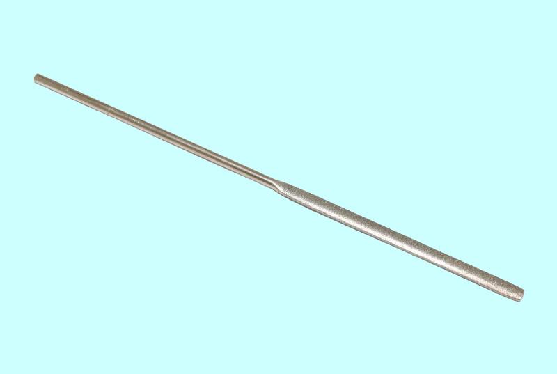 Надфиль Алмазный овальный L160 АС15  100/80 (б/п)