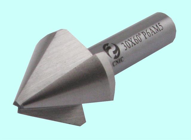 Зенковка d  8,3х 9.0х 50 конус  60° dхв=6мм Р6АМ5 ц/х Z=3 DIN334 "CNIC"