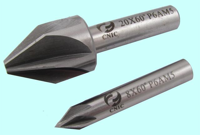 Зенковка d 20,0х28.0х 64 конус  60° dхв=10мм Р6АМ5 ц/х Z=6 DIN334A "CNIC"