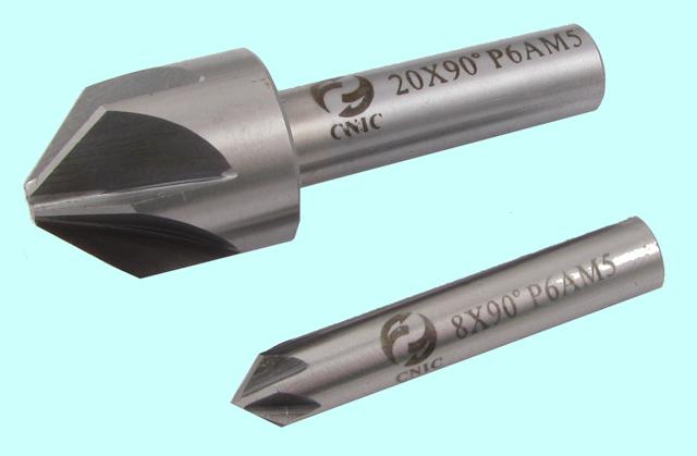 Зенковка d 12,5х16.0х 48 конус  90° dхв=8мм Р6АМ6 ц/х Z=6 DIN335A "CNIC"