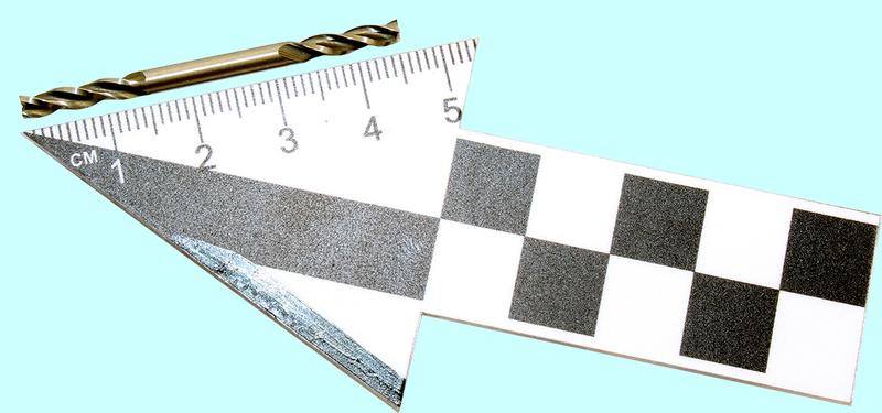 Фреза Концевая d 3,0х10х45 ц/х Р6АМ5 Z=3 двухсторонняя "CNIC"