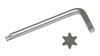 Ключ TORX  Т40 L178х31мм CrV "CNIC"