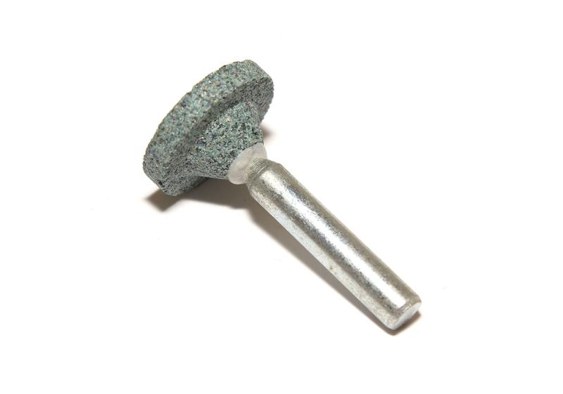 Головка абразивная 13х 3х6 AW(ГЦ) 63C F60(25Н) O(СТ1) с хвостовиком "CNIC"