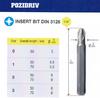 Биты крестовые PZ2х 50мм S2 DIN3126 хвостовик С1/4 "CNIC" в упаковке 10 шт.