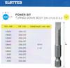 Биты шлицевые SL 6,0х1,0х 90мм CrV DIN3126 хвостовик Е1/4 "CNIC" в упаковке 10 шт.
