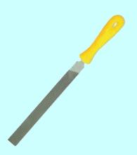 Напильник алмазный плоский тупоносый 200х150х16х4 исп.2 АС20 125/100 2-сл. с ручкой 7,4кар