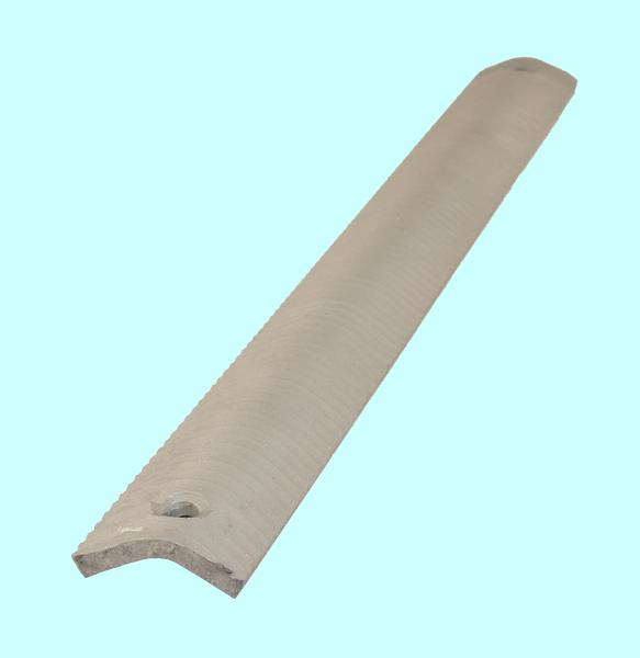 Рихтовочный полукруглый  с 2-мя отв. 350мм  6Т с прямой насечкой "CNIC" под комплект накладных ручек код 59931