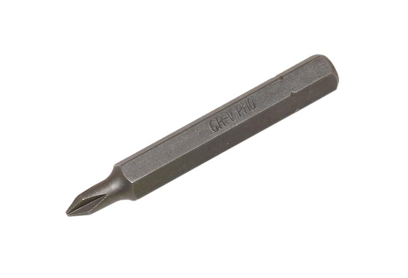 Биты крестовые РН0х 50мм CrV DIN3126 хв-к С1/4 "CNIC"