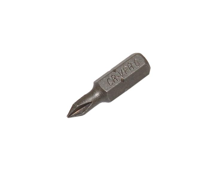 Биты крестовые РН2х 25мм CrV DIN3126 хв-к С1/4 "CNIC"