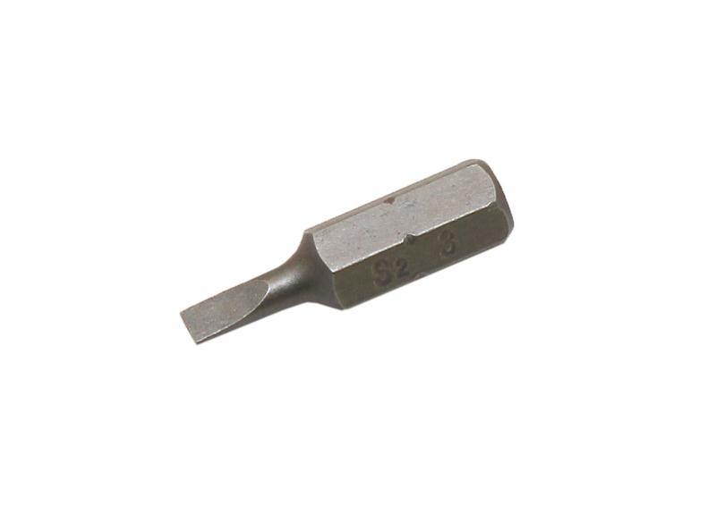 Биты шлицевые SL 6,0х1,0х 25мм CrV DIN3126 хв-к С1/4 "CNIC"