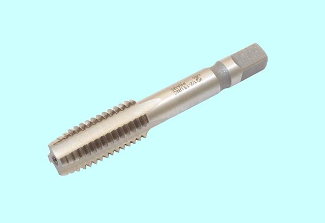 Метчик   1/2" UNC 60° Р6АМ5 дюймовый, м/р., (13 ниток/дюйм) для глух. отв. DIN351 "CNIC"