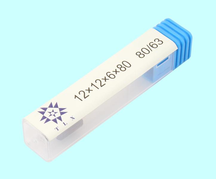 Головка алмазная цилиндрическая d12,0х 6х12х80мм AW(ГЦ) SSD-2(АС4) 80/63 100% В2-01 с хвостовиком "TLX"