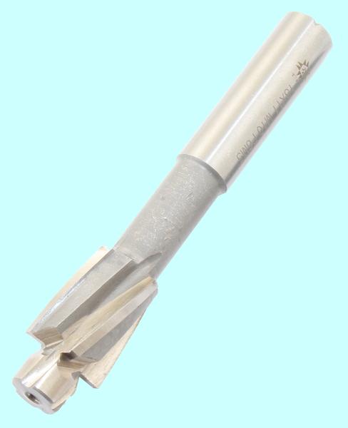 Цековка D 18,0 х d11,0 х100 ц/х Р6М5 Z-4 с постоянной направляющей цапфой, dхв 12.5мм "TLX"