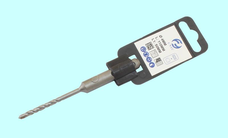 Бур d 4х 50х110 тв. сплав SDS-PLUS, усиленная спираль "CNIC"