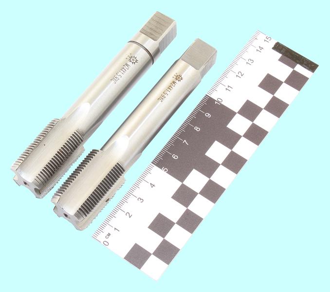 Метчик М24,0 х 1,5 9ХС ручной, комплект из 2-х шт. "TLX"
