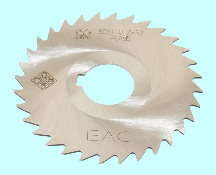 Фреза отрезная   80 х 1,0 х 22  тип3  Z= 32 Р6АМ5 "CNIC"