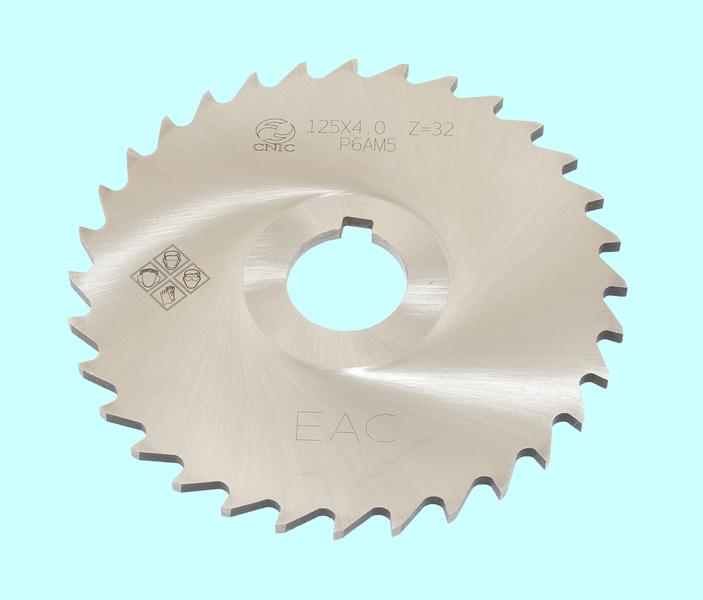 Фреза отрезная  125 х 4,0 х 27 тип3  Z= 32 Р6АМ5 "CNIC"